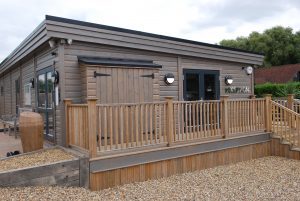 The new reception building & shop 